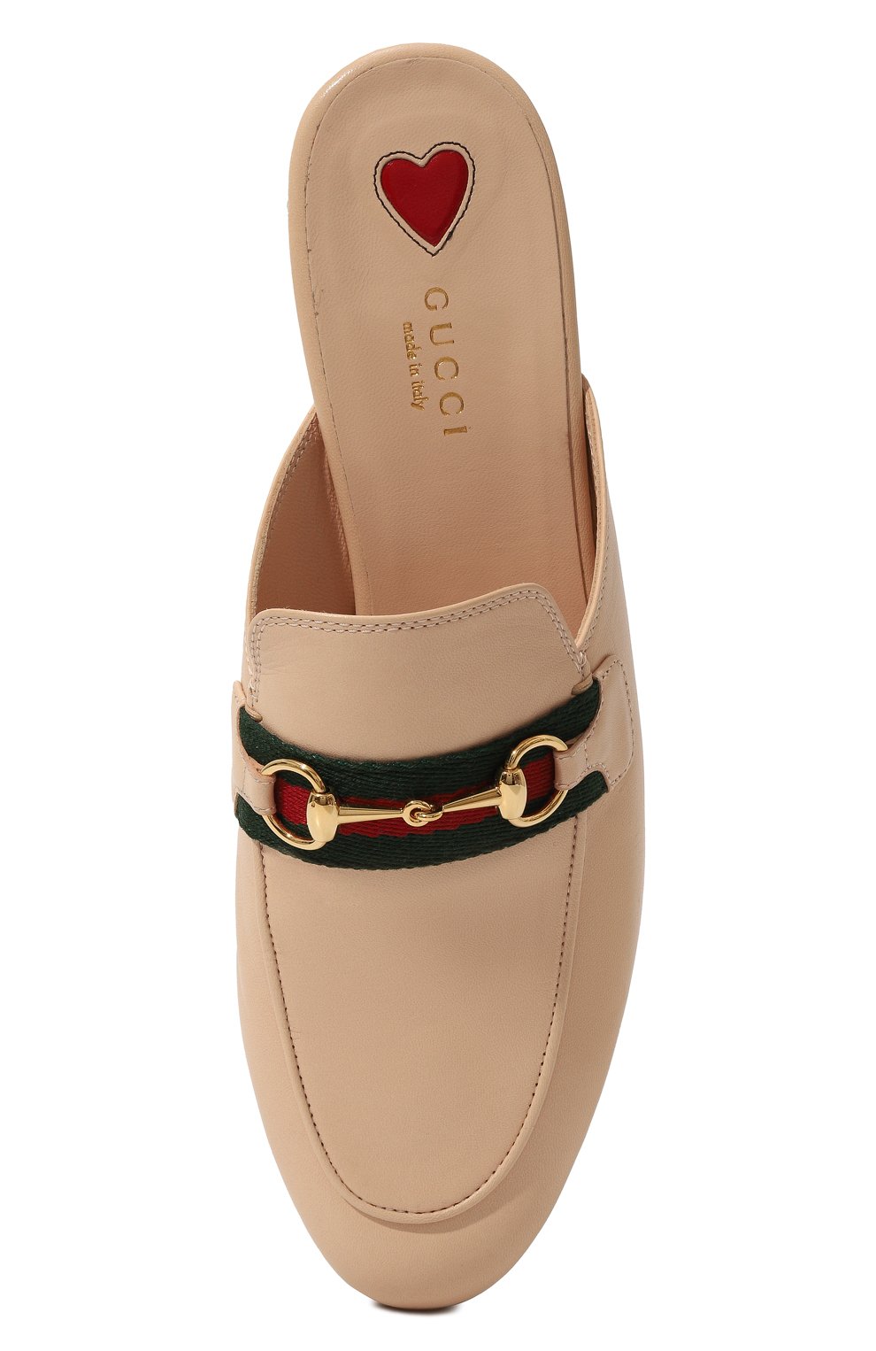 Кожаные сабо princetown GUCCI, арт. 629084 CQXM0, фото 6