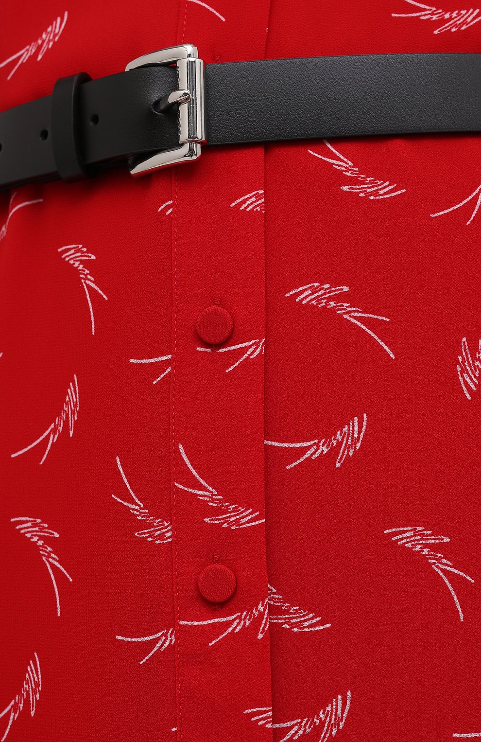 Платье MICHAEL MICHAEL KORS красного цвета по цене 26800 руб., арт. MH08Y46GKY, фото 5 Платье MICHAEL MICHAEL KORS, арт. MH08Y46GKY, фото 5