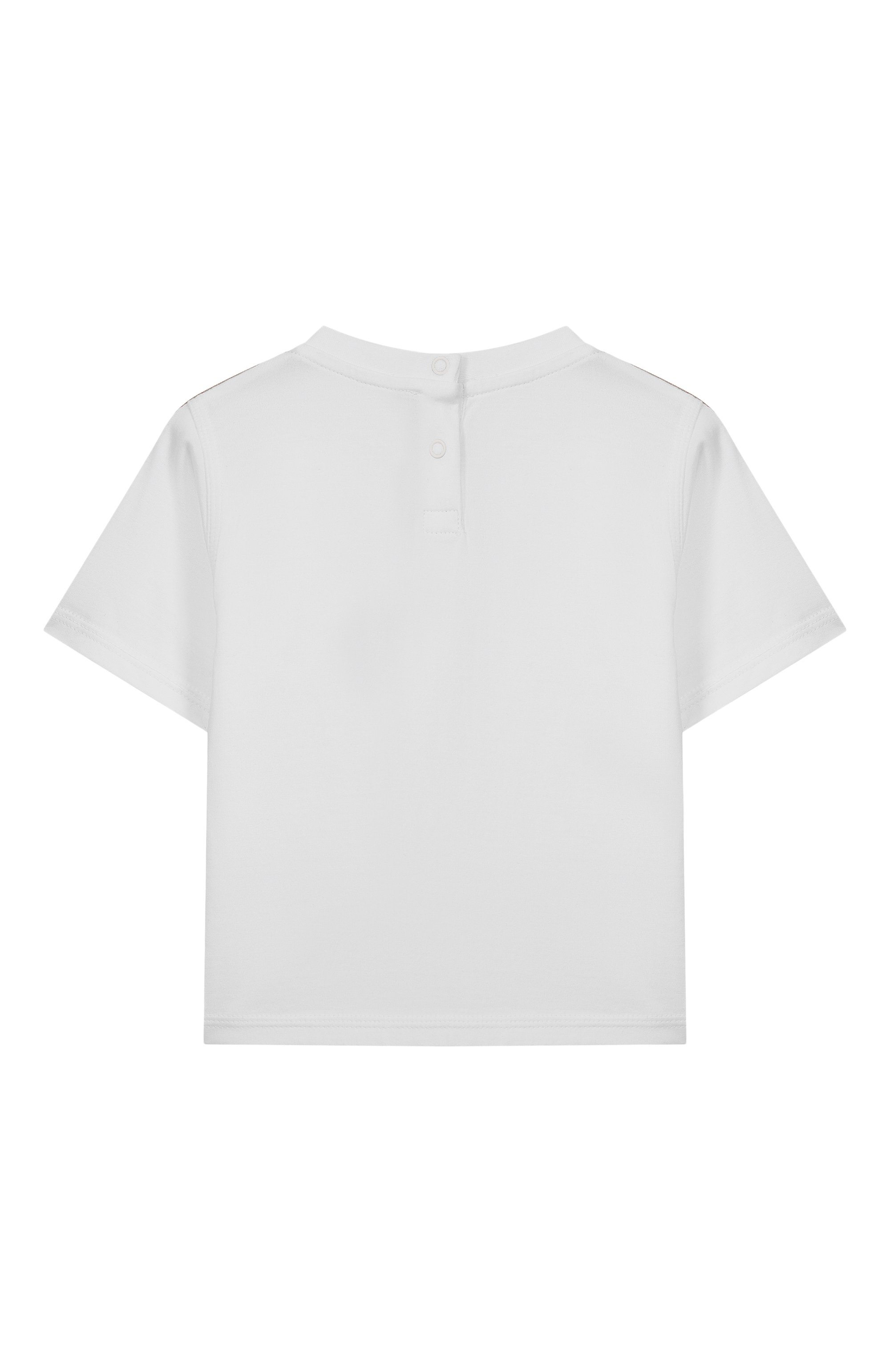 Хлопковая футболка BURBERRY, арт. 8108903, фото 2