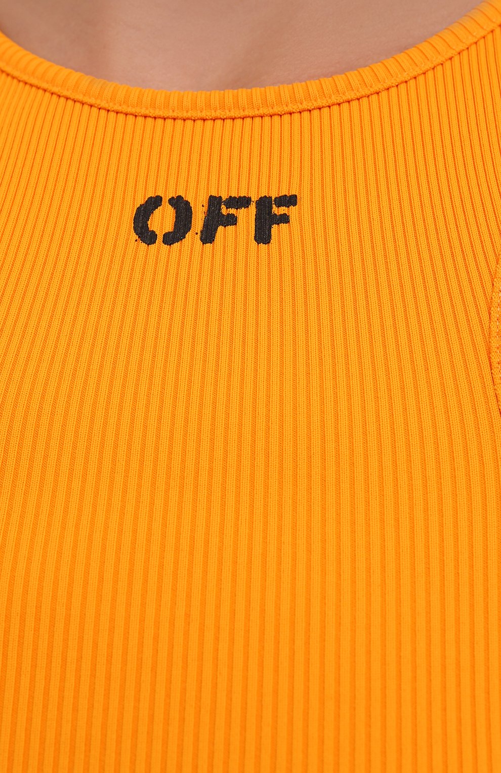 Бра-топ OFF-WHITE оранжевого цвета по цене 31000 руб., арт. 0WAD086F21JER002, фото 5 Бра-топ OFF-WHITE, арт. 0WAD086F21JER002, фото 5
