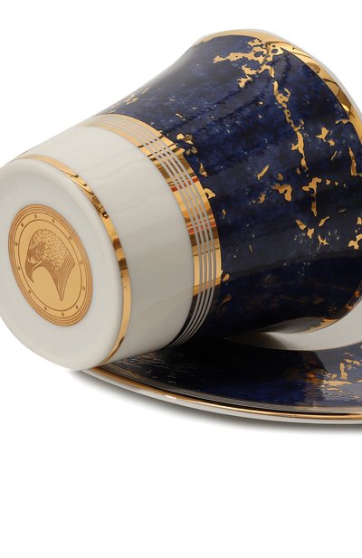 Набор из 2-х чайных чашек с блюдцами STEFANO RICCI, арт. 0TT002/LAPIS2_, фото 3