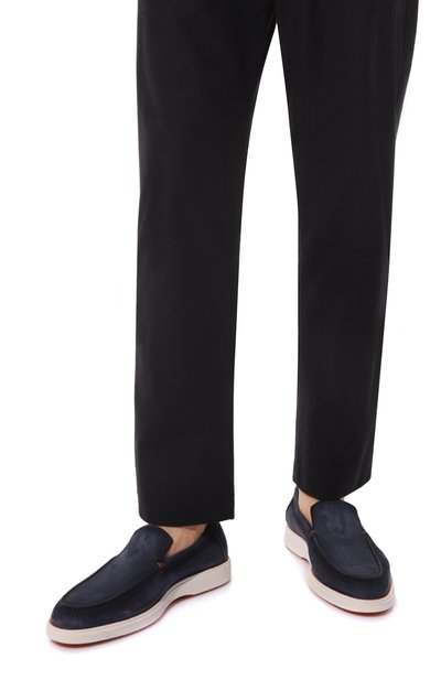 Кожаные лоферы SANTONI, арт. MGDG17824BARSSC8U59, фото 3