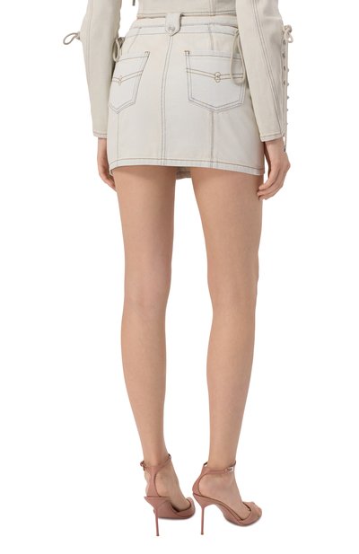 Джинсовая юбка BLUMARINE, арт. P54 4J110A, фото 4