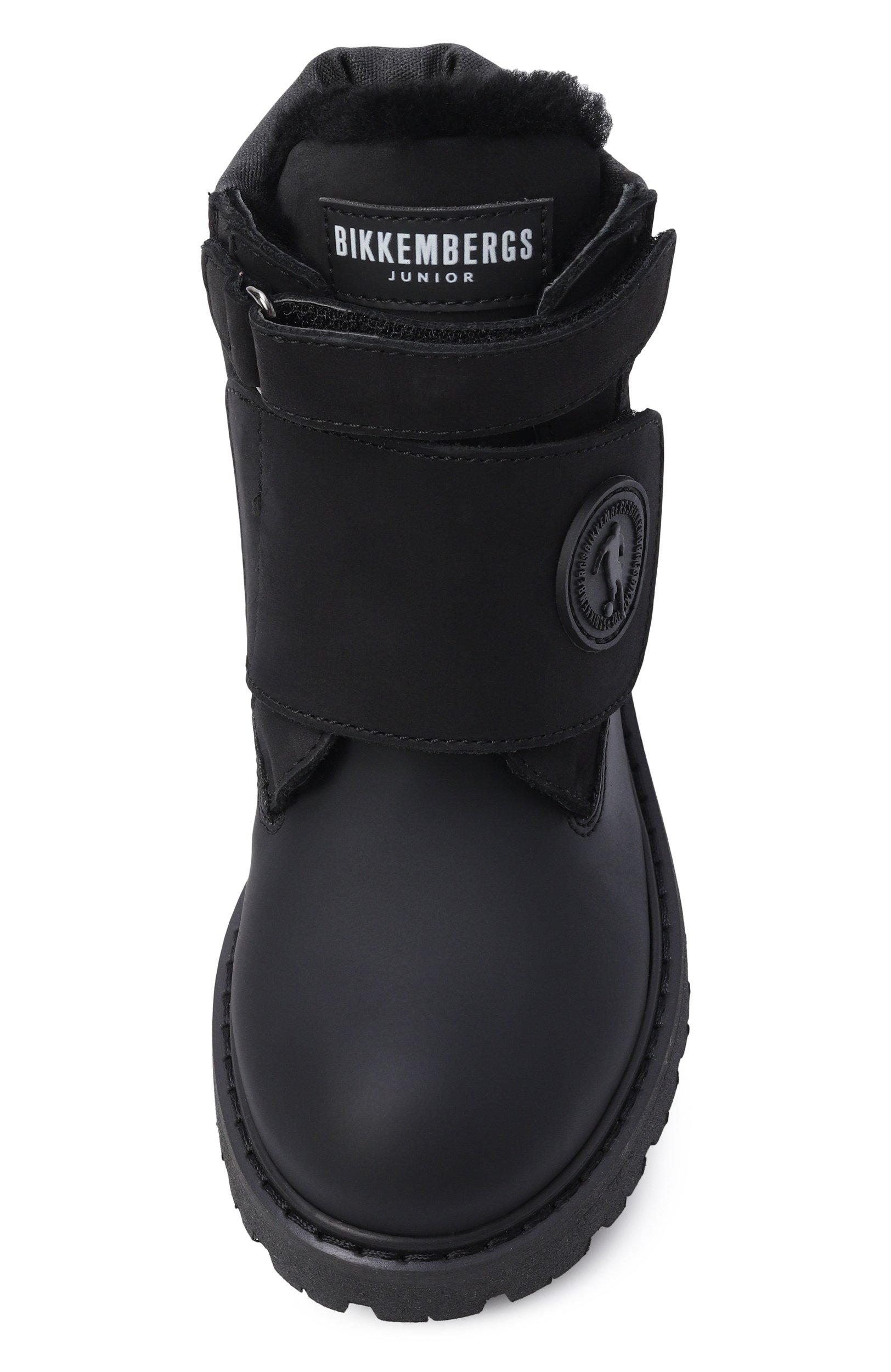 Утепленные ботинки DIRK BIKKEMBERGS черного цвета по цене 29950 руб., арт. K3B5-21990/1859, фото 4 Утепленные ботинки DIRK BIKKEMBERGS, арт. K3B5-21990/1859, фото 4