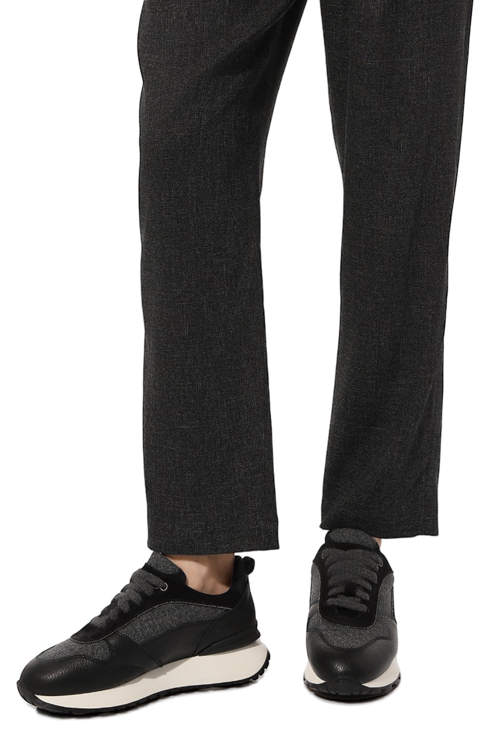 Комбинированные кроссовки DOUCAL'S, арт. DD8667WHITPN684N, фото 3