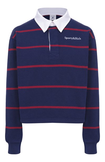 Женское хлопковое поло SPORTY AND RICH, арт. ST00862300BL134