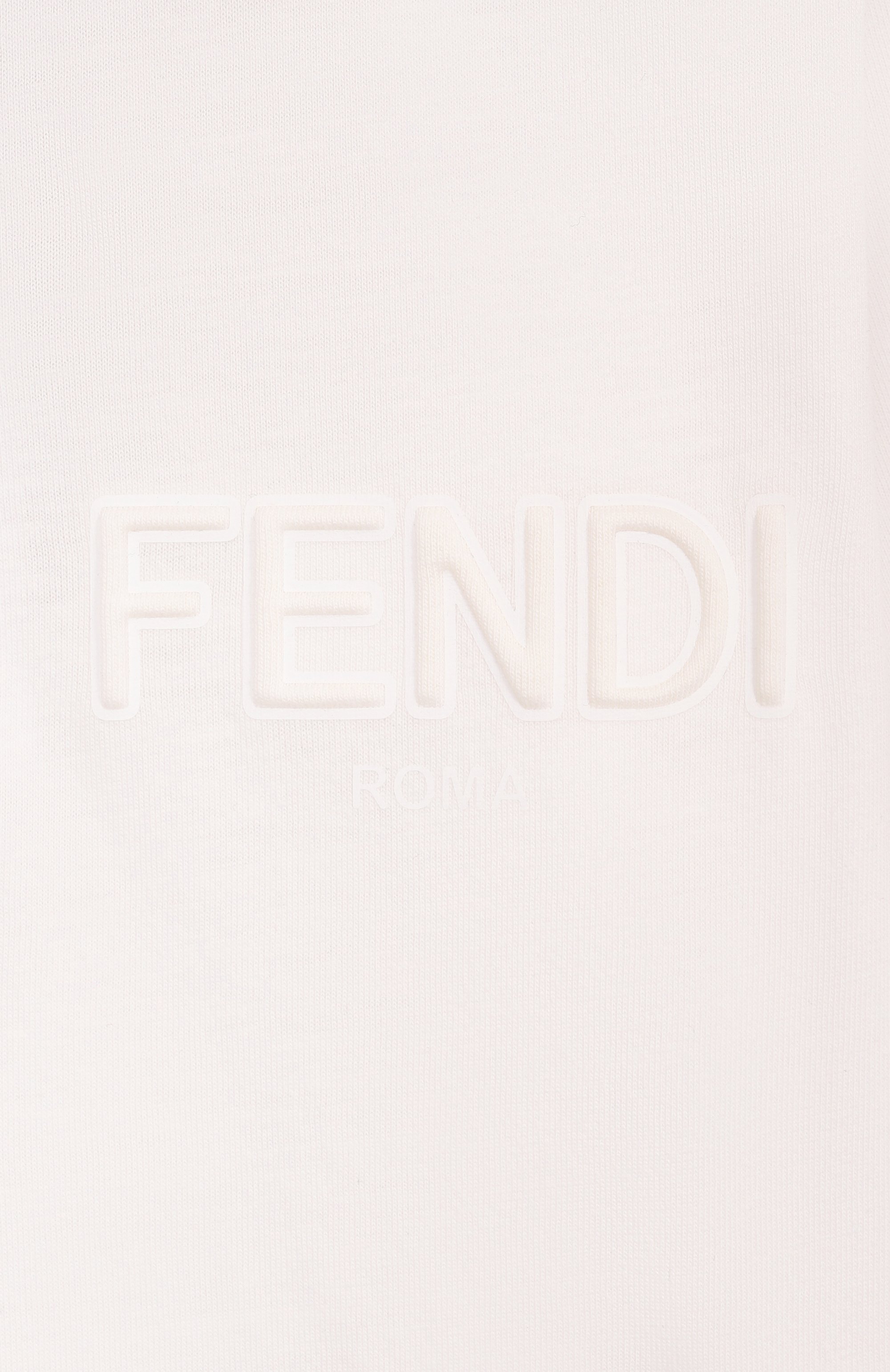 Хлопковое поло FENDI, арт. JMI496/7AJ/3A-6A, фото 3