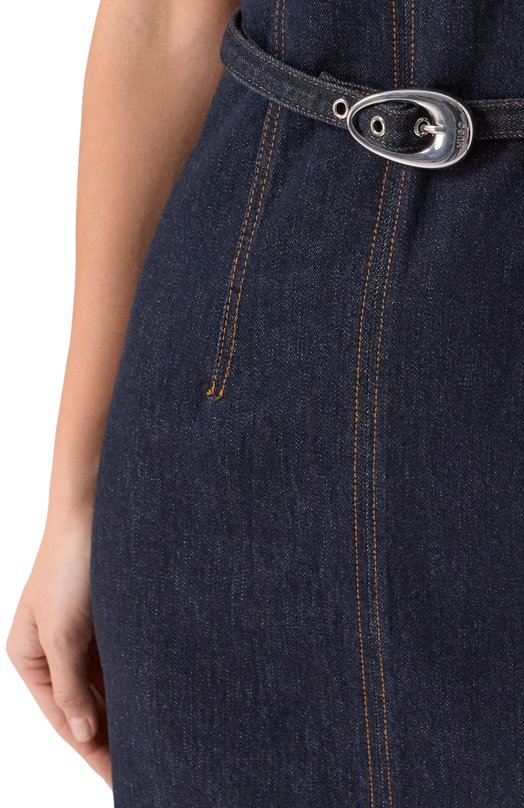 Джинсовое платье HUGO 50553179 Синий  50553179 Фото 4