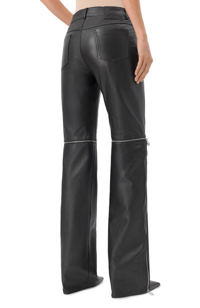 Кожаные брюки BLUMARINE, арт. 2L090A, фото 4