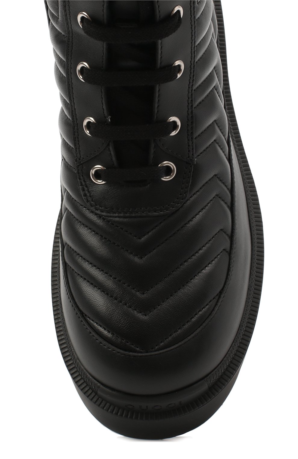 Кожаные ботинки frances GUCCI, арт. 628855/DH7A0, фото 5