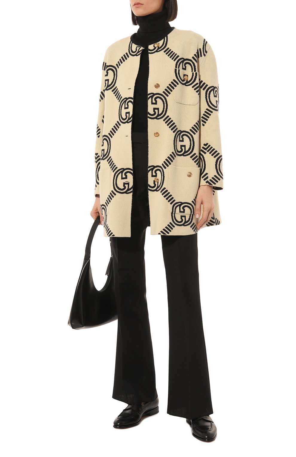 Двусторонний кардиган из шерсти GUCCI, арт. 678318 XKB5T, фото 2