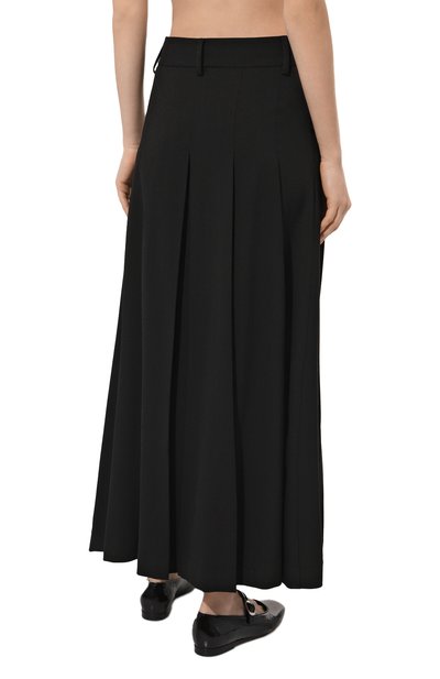 Шерстяная юбка P.A.R.O.S.H. черного цвета по цене 74900 руб., арт. LILIUXY23-D621084, фото 4 Шерстяная юбка P.A.R.O.S.H., арт. LILIUXY23-D621084, фото 4