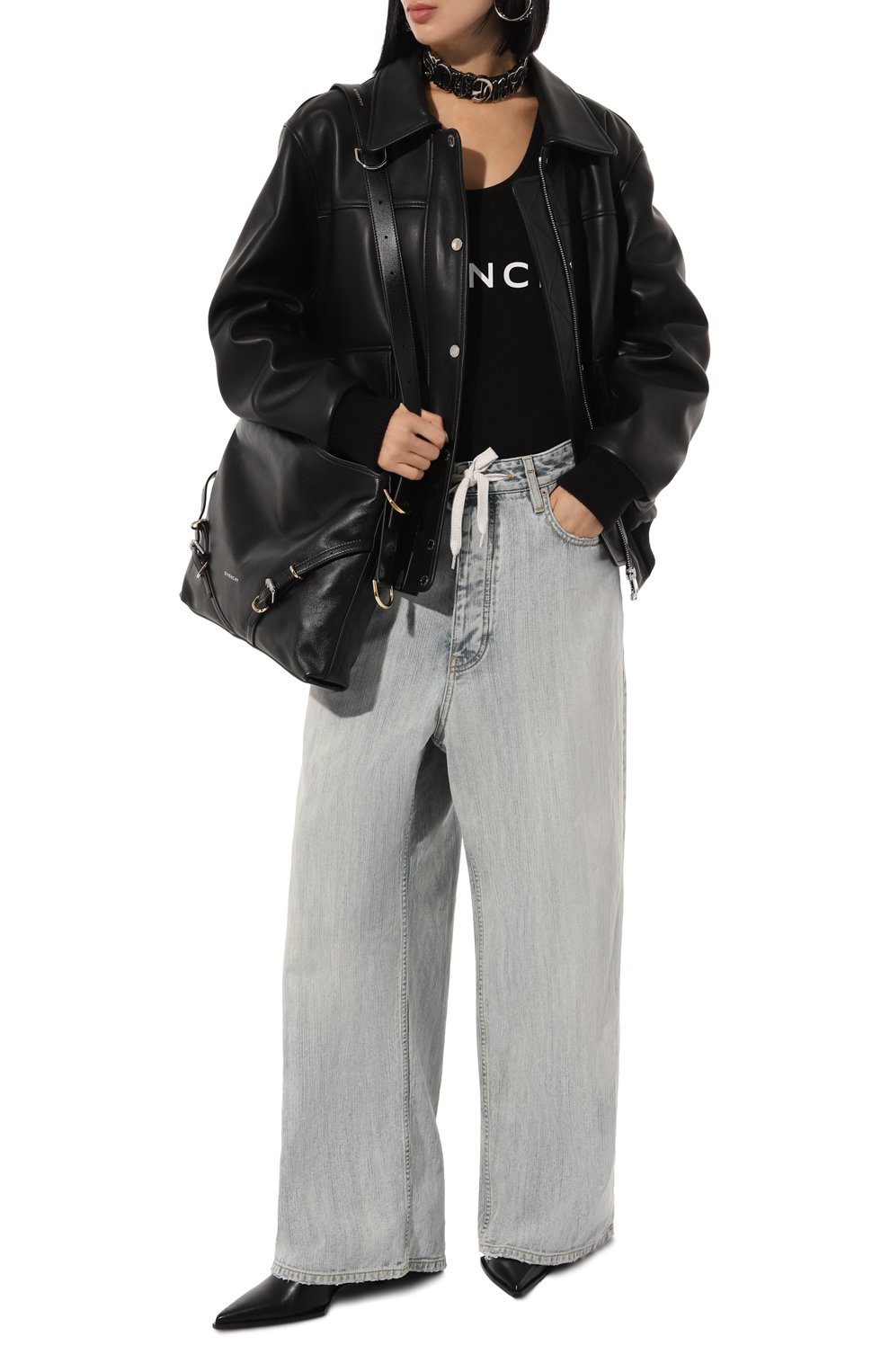 Хлопковая майка GIVENCHY, арт. BW70AZ3YAC, фото 2