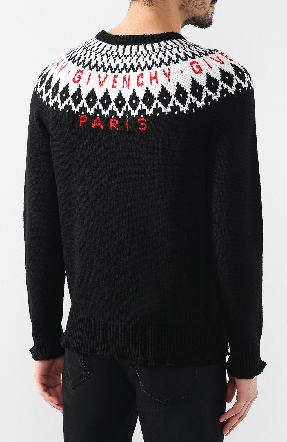 Шерстяной свитер GIVENCHY, арт. BM90764Y1T, фото 4