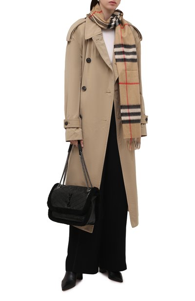 Кашемировый шарф BURBERRY, арт. 8018173, фото 2