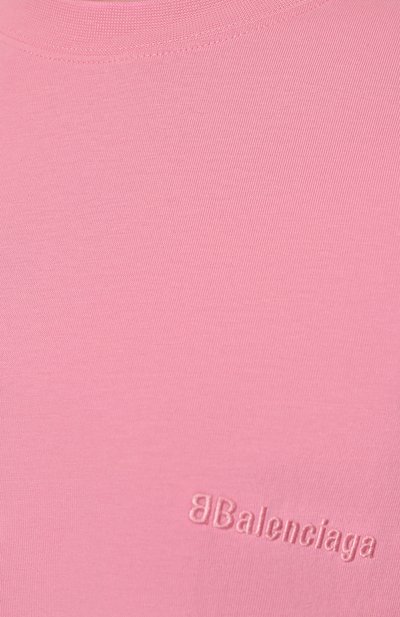 Хлопковая футболка BALENCIAGA, арт. 612965/TJV87, фото 5