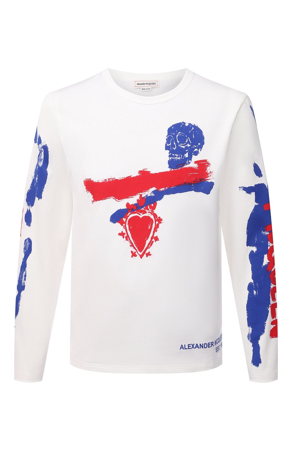 Хлопковый лонгслив ALEXANDER MCQUEEN, арт. 666621/QRZ97, фото 1