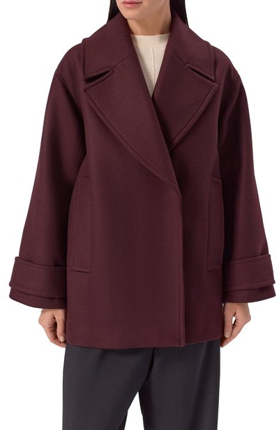 Полупальто из шерсти и кашемира IVY OAK, арт. I0111161/CARLY, фото 3