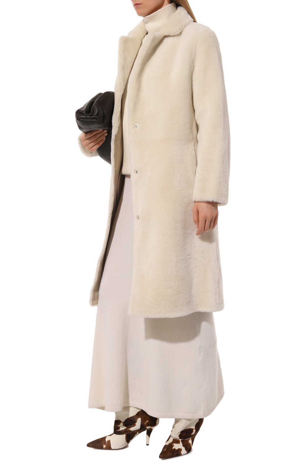 Шуба из овчины YVES SALOMON, арт. 21WYM60504MESI, фото 2