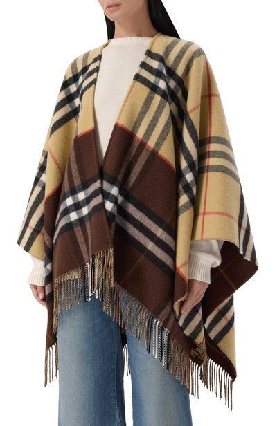 Пончо из кашемира и шерсти BURBERRY, арт. 8118277, фото 3