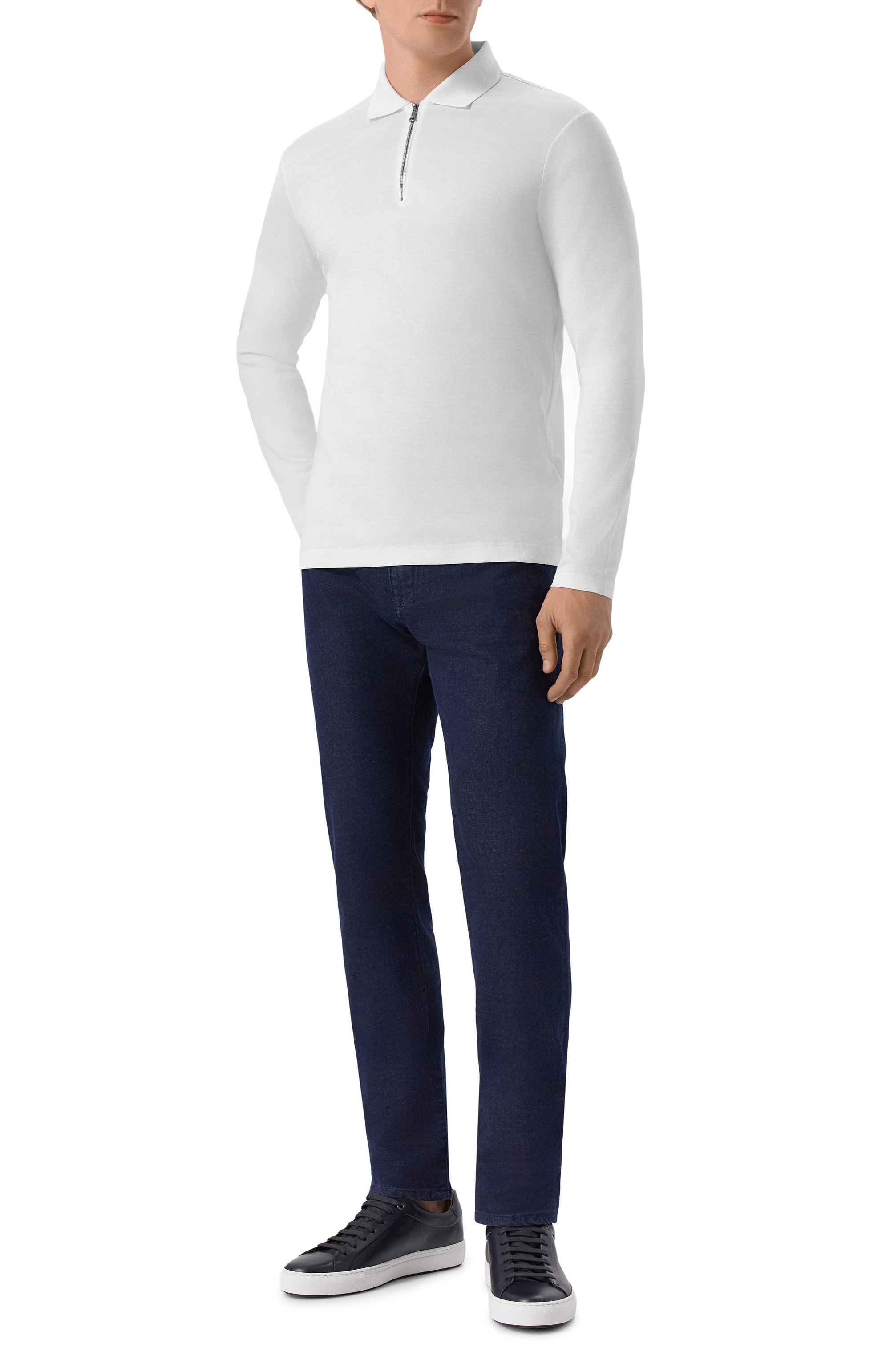 Хлопковое поло PAUL&SHARK, арт. 15311746, фото 2