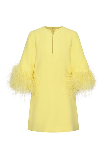 Женский топ с отделкой перьями ELIE SAAB, арт. T0292ERC26/CD023