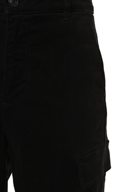 Брюки-карго 7 FOR ALL MANKIND черного цвета по цене 26350 руб., арт. JSGCC540VB, фото 5 Брюки-карго 7 FOR ALL MANKIND, арт. JSGCC540VB, фото 5