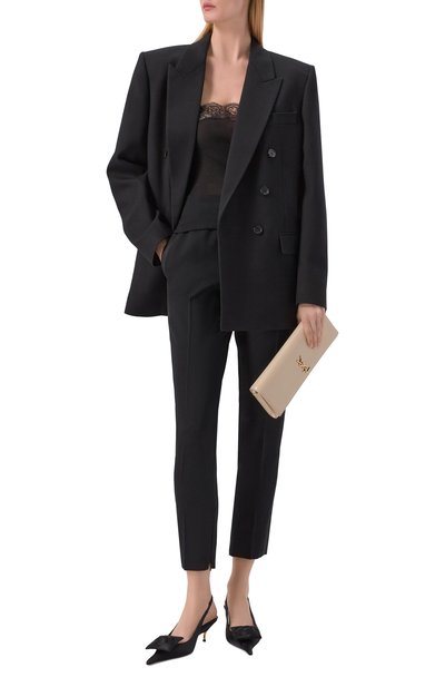 Клатч kate SAINT LAURENT бежевого цвета по цене 269500 руб., арт. 851921/AAGBE, фото 3 Клатч kate SAINT LAURENT, арт. 851921/AAGBE, фото 3