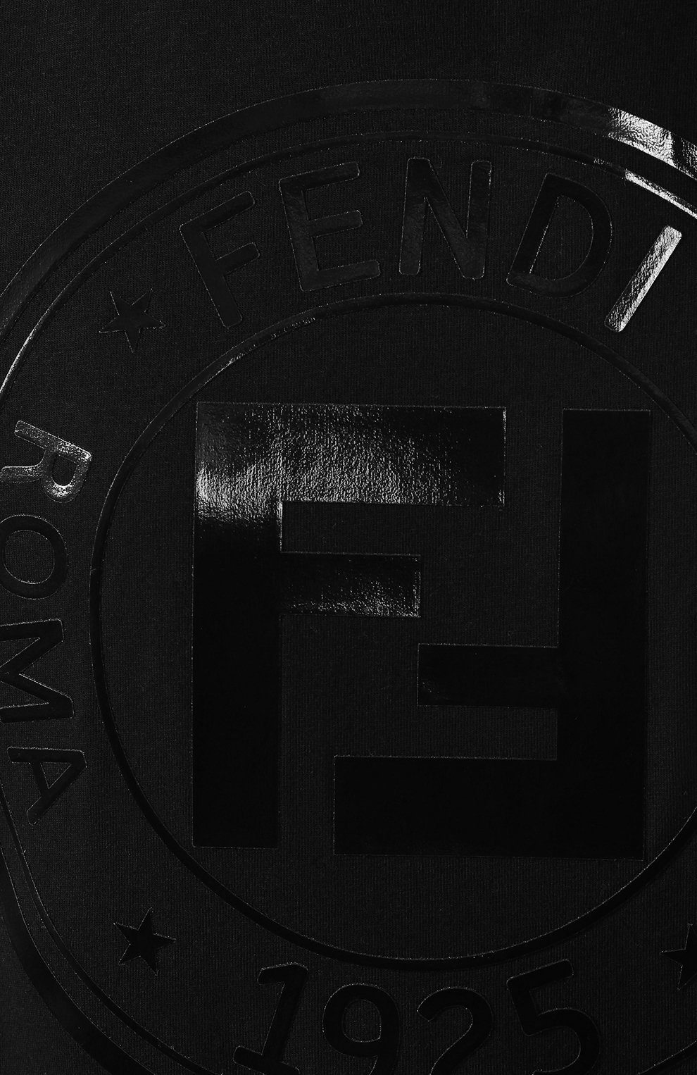 Хлопковая футболка FENDI, арт. FAF073 AB4E, фото 5