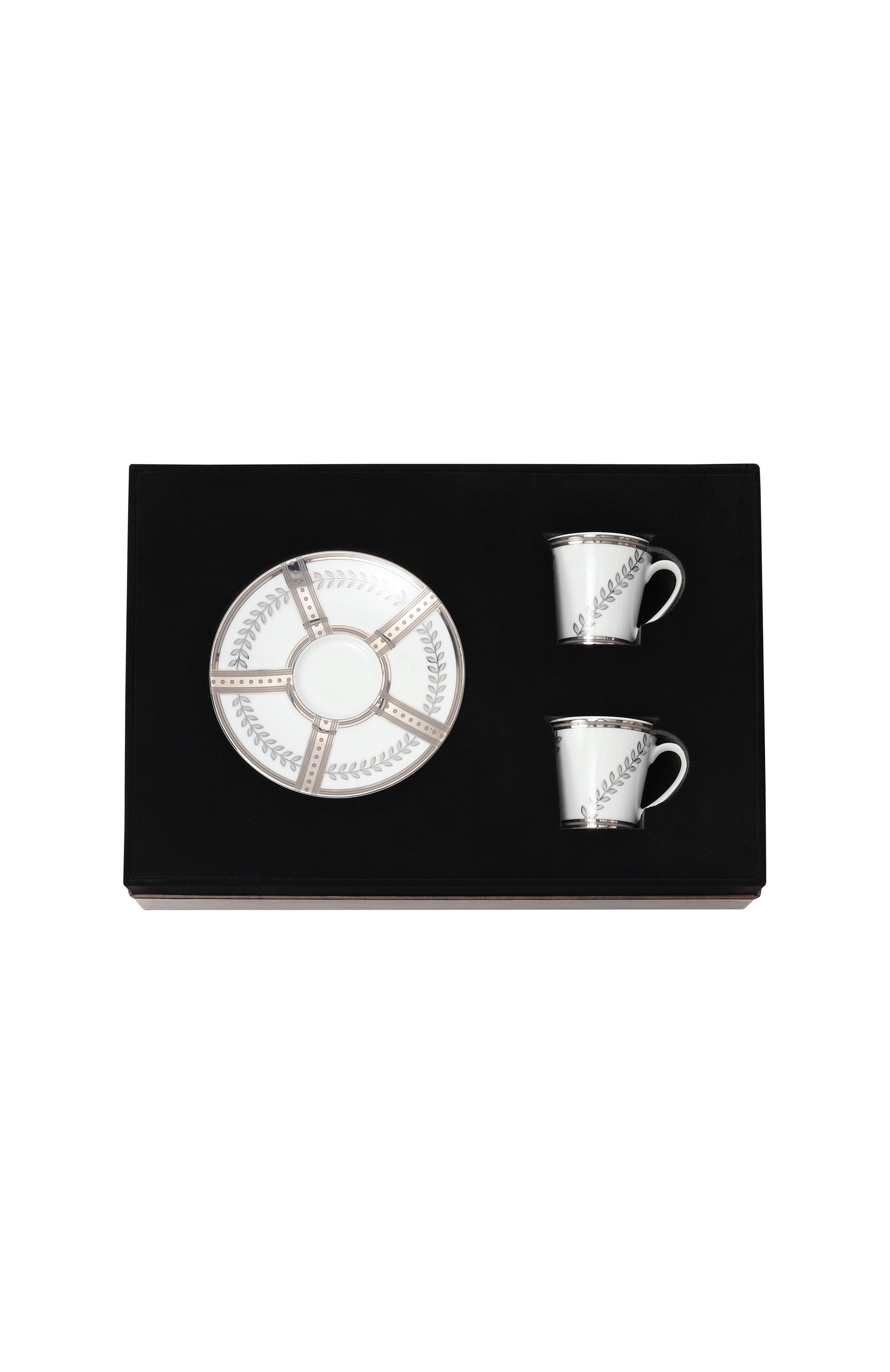 Набор из 2-х кофейных чашек с блюдцами STEFANO RICCI, арт. 0TC002/LEAVES2, фото 5