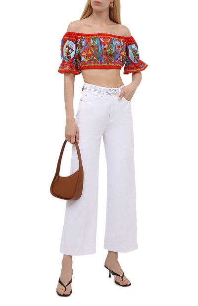 Хлопковый топ DOLCE & GABBANA, арт. F7U66T/GDS11, фото 2