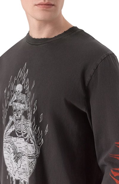 Хлопковый лонгслив GALLERY DEPT., арт. T0P005/C0TT0N, фото 5