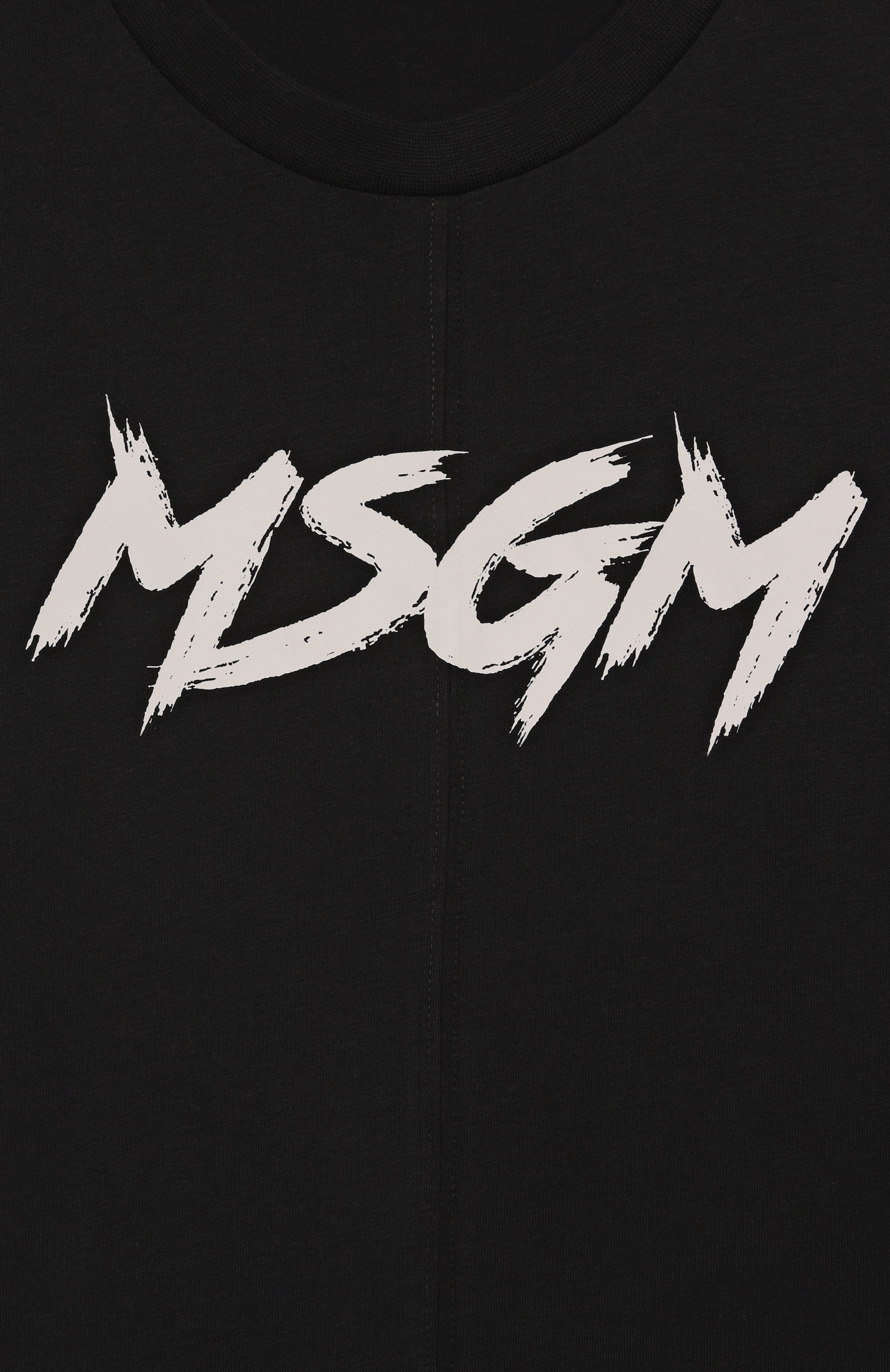 Хлопковая футболка MSGM KIDS, арт. F5MSJUTH050, фото 3