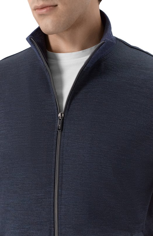 Шерстяная толстовка MVST 13M468.VP00.MUST. Синий  13M468.VP00.MUST. Фото 5