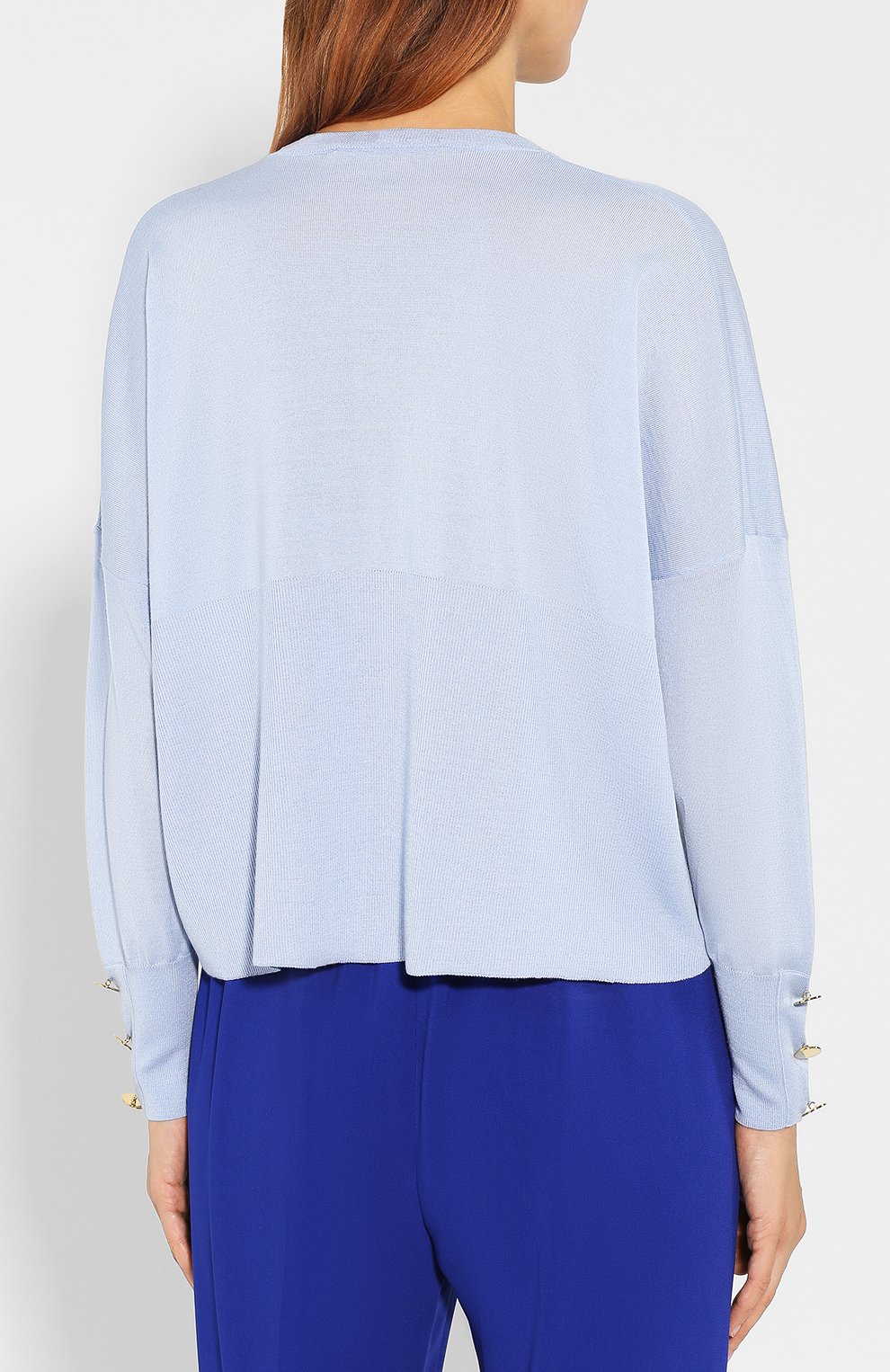 Пуловер из смеси шерсти и шелка STELLA MCCARTNEY, арт. 564715/S2087, фото 4