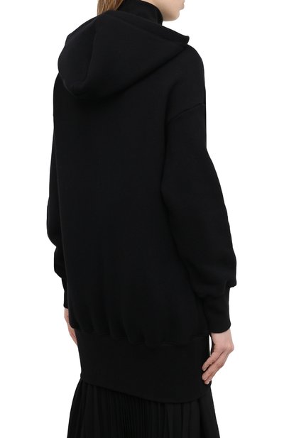 Хлопковая толстовка YOHJI YAMAMOTO черного цвета по цене 69950 руб., арт. FB-T53-004, фото 4 Хлопковая толстовка YOHJI YAMAMOTO, арт. FB-T53-004, фото 4