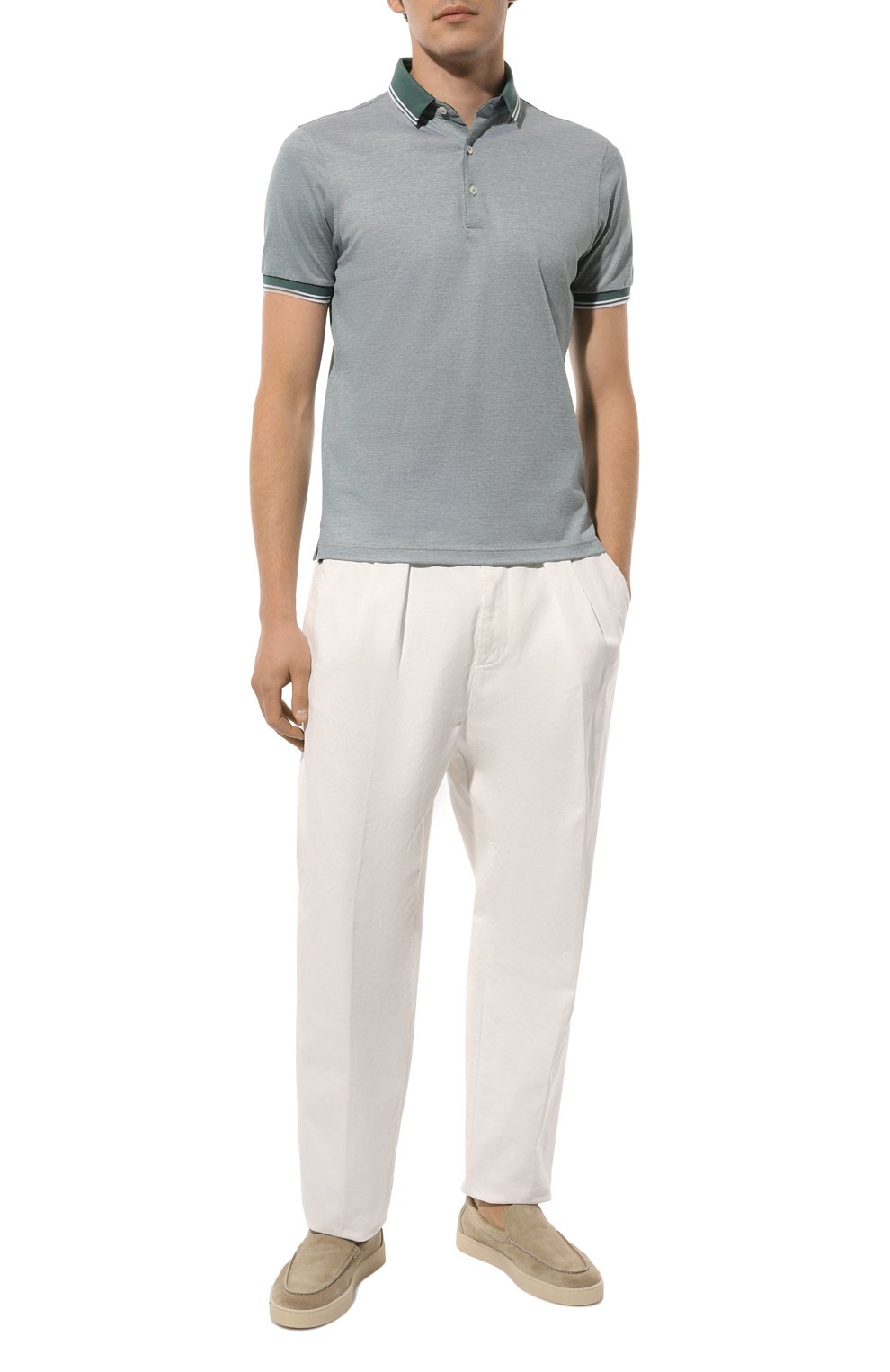 Хлопковое поло  GRAN SASSO, арт. 60144/72721, фото 2