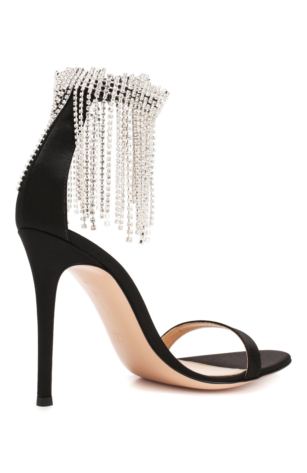 Текстильные босоножки jasmine GIANVITO ROSSI, арт. G61144.15RIC.RASNER0, фото 4