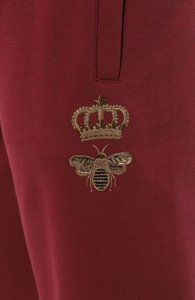 Хлопковые джоггеры DOLCE & GABBANA, арт. GVF7AZ/HU7H9, фото 5