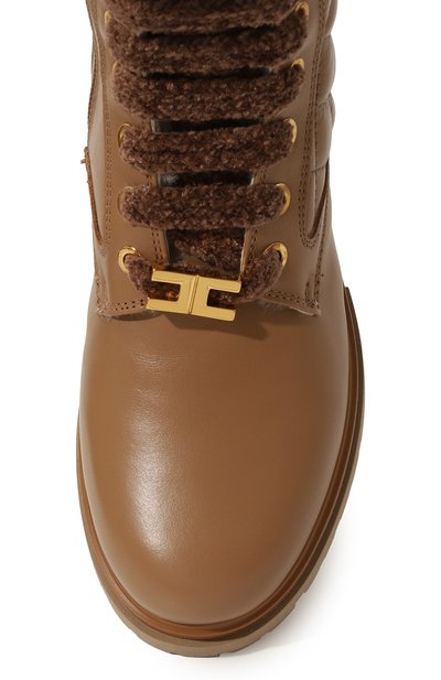 Кожаные ботинки ELISABETTA FRANCHI LA MIA BAMBINA, арт. F4A5-E0175-0448524/35-38, фото 4