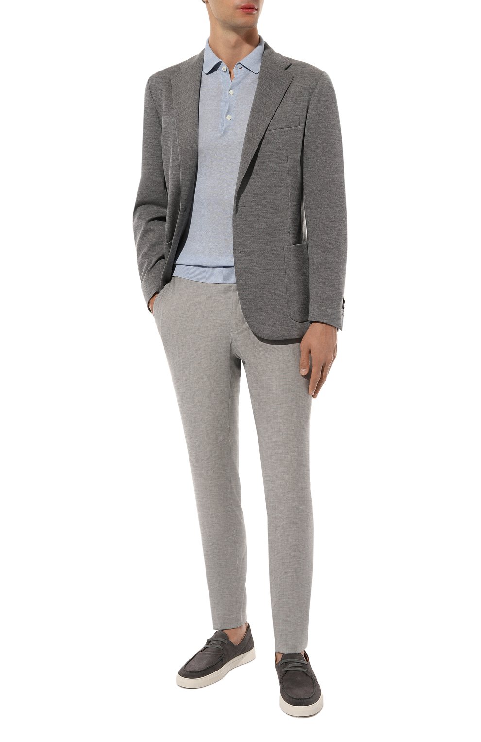 Пиджак из шерсти и хлопка CORNELIANI, арт. 93X523-9318800, фото 3