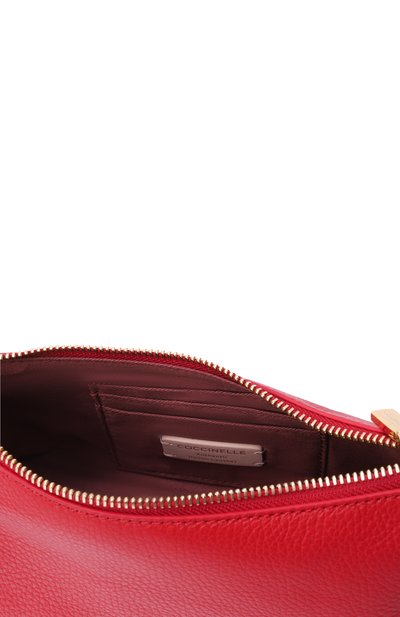 Сумка aura mini COCCINELLE красного цвета по цене 22050 руб., арт. E5QH0550101, фото 5 Сумка aura mini COCCINELLE, арт. E5QH0550101, фото 5