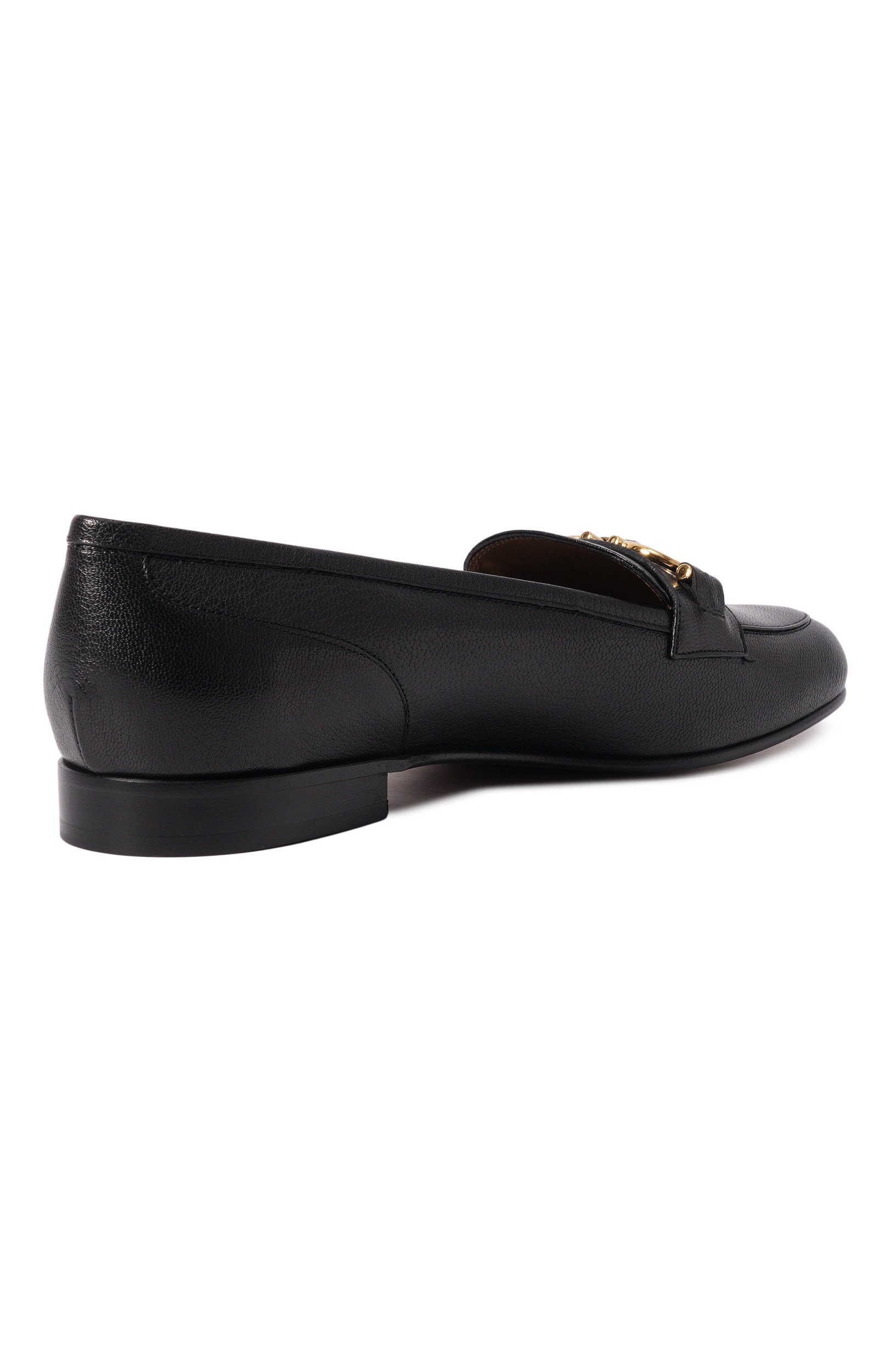 Кожаные лоферы gancini FERRAGAMO черного цвета по цене 93500 руб., арт. 01L663/793525, фото 5 Кожаные лоферы gancini FERRAGAMO, арт. 01L663/793525, фото 5