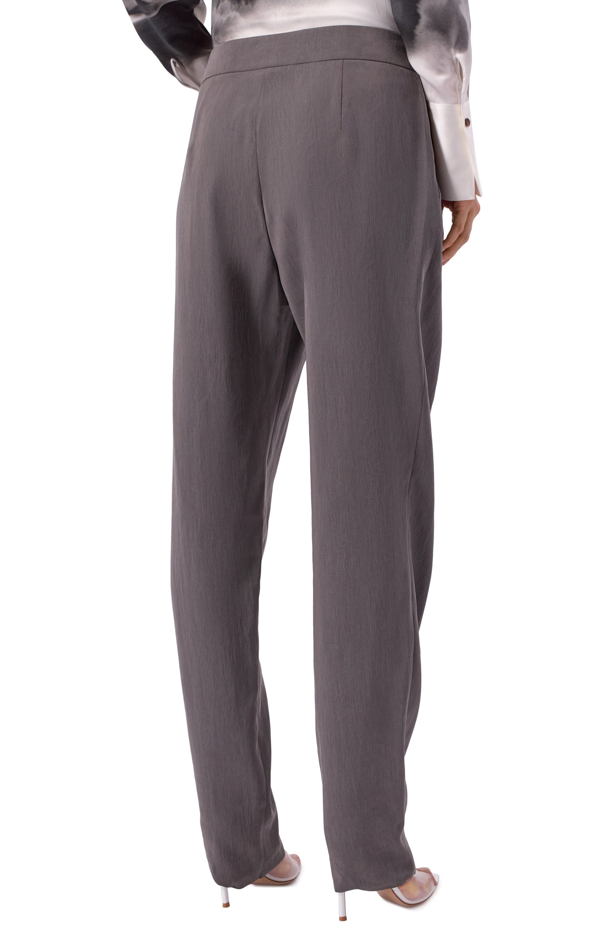 Шелковые брюки GIORGIO ARMANI, арт. GW002792/TE13824, фото 4