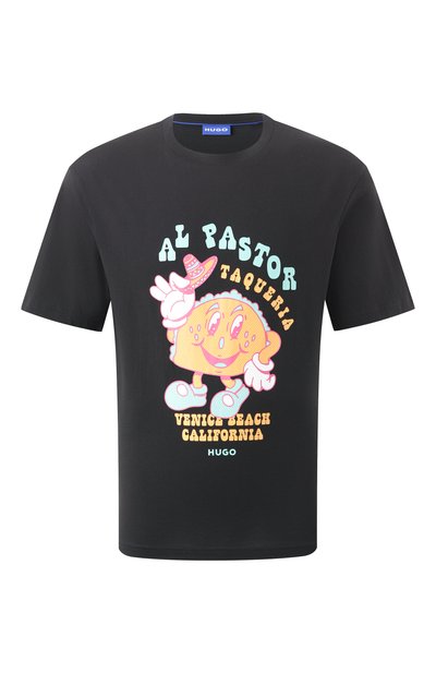 Мужская хлопковая футболка HUGO BLUE, арт. 50532123