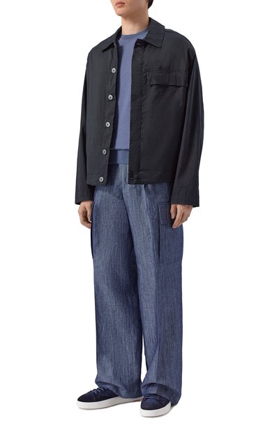 Джемпер из хлопка и  лиоцелла BOSS, арт. 50560482, фото 2