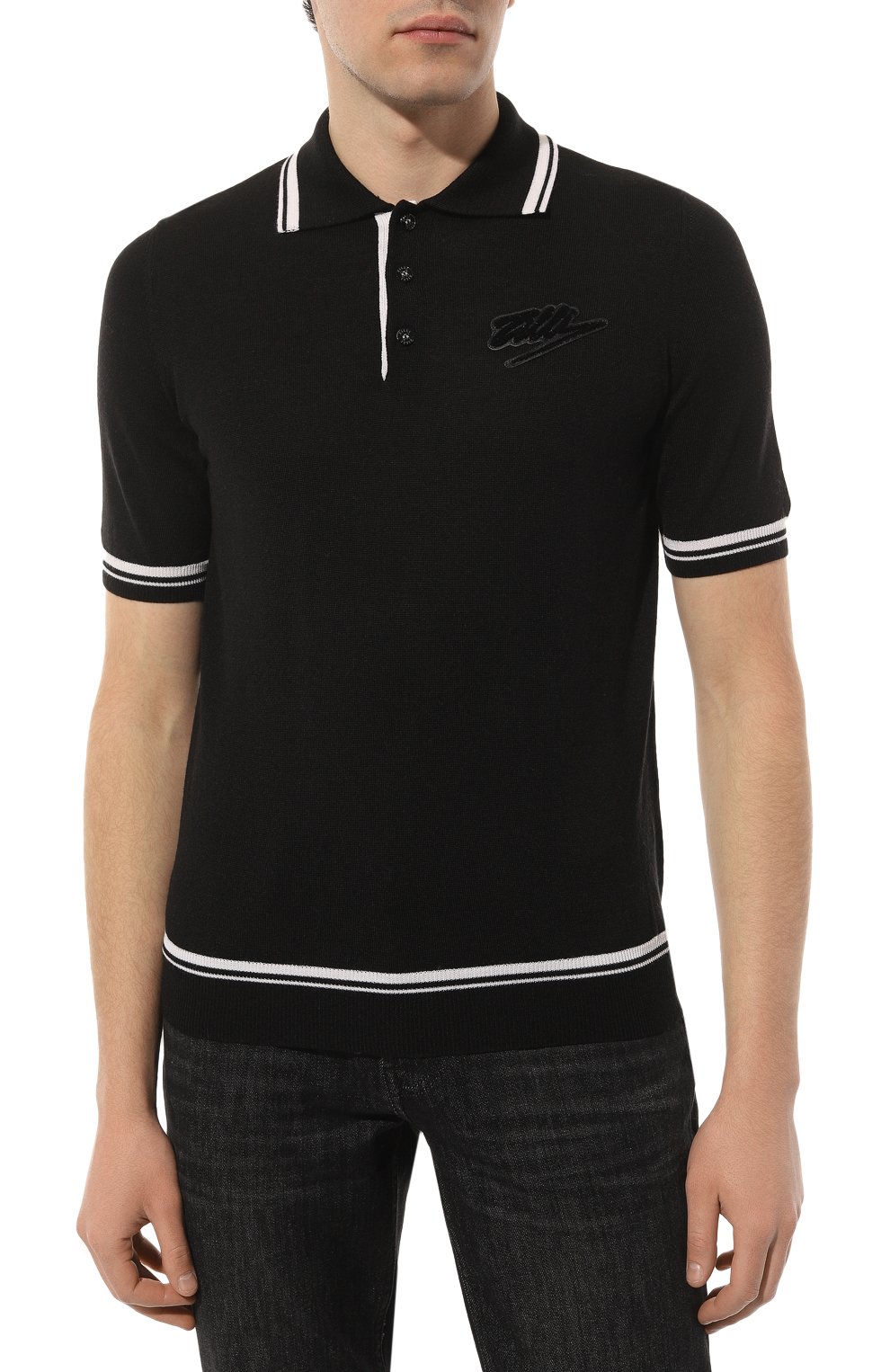 Поло из шерсти и шелка ZILLI, арт. KBP002M0240VBW000, фото 3