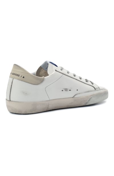 Кожаные кеды GOLDEN GOOSE DELUXE BRAND, арт. GWF00106.F001258, фото 4