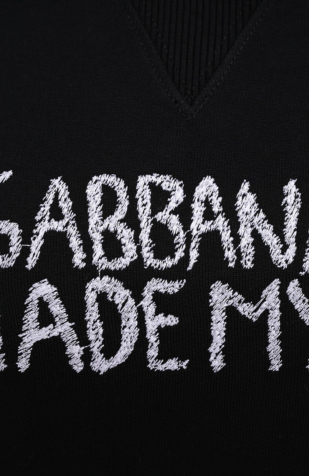 Хлопковое худи DOLCE & GABBANA черного цвета по цене 85100 руб., арт. F9I51Z/G7XHX, фото 5 Хлопковое худи DOLCE & GABBANA, арт. F9I51Z/G7XHX, фото 5