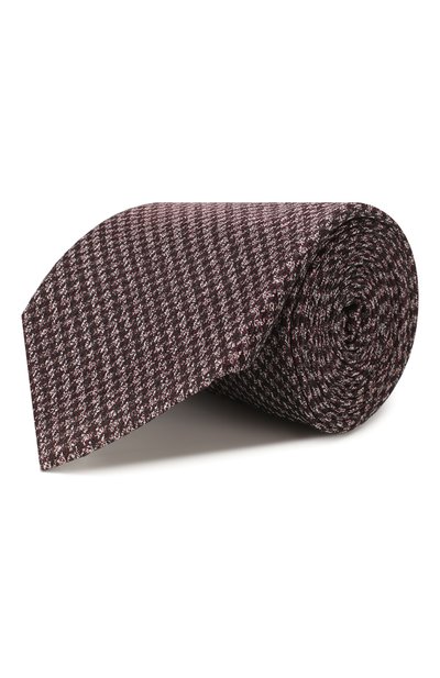 Мужской шелковый галстук ZEGNA, арт. Z7D31/1L7